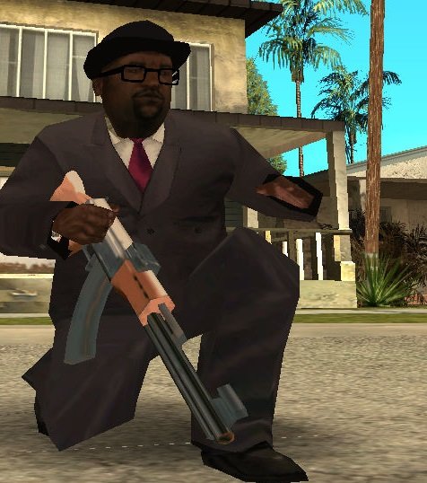 Gta San Andreas Big Smoke New Suit Skin Mod